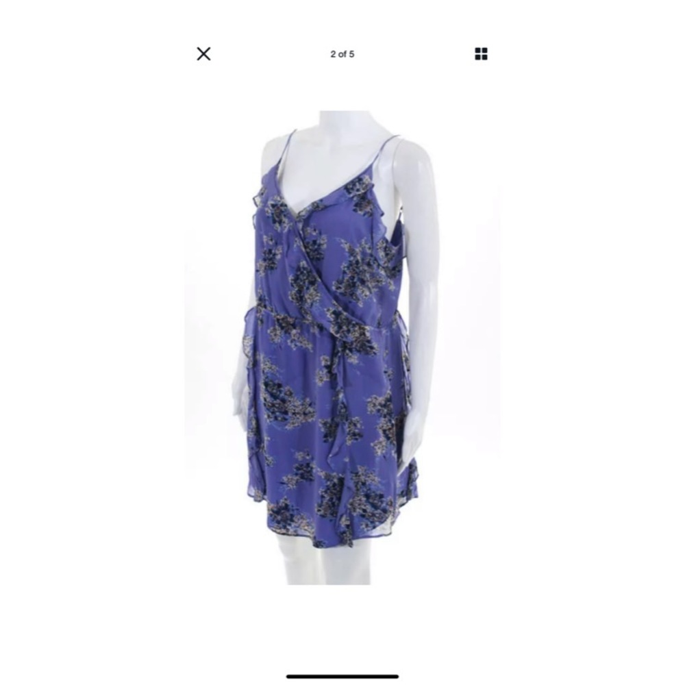 Joie Womens Foxglove Silk Dress Large Floral